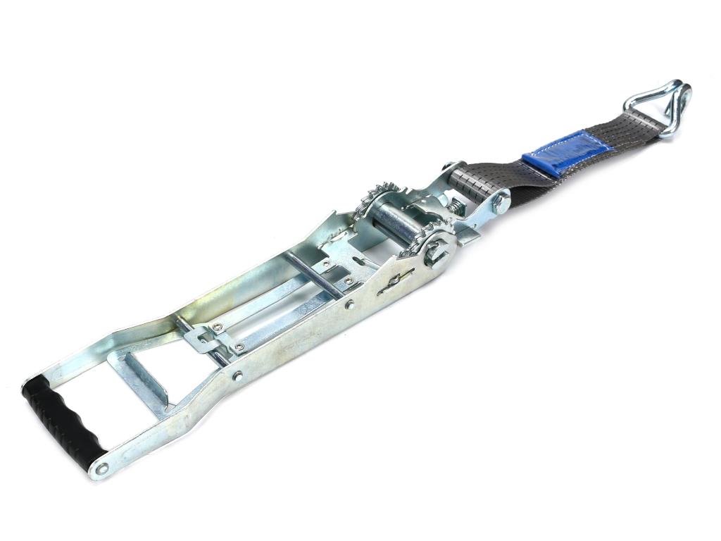 Pas transportowy TEGER 5 t / 6 m komplet z napinaczem ERGO 370 mm (dł. całk. 5,5 m, napinacz 0,5 m) - Zdjęcie 2