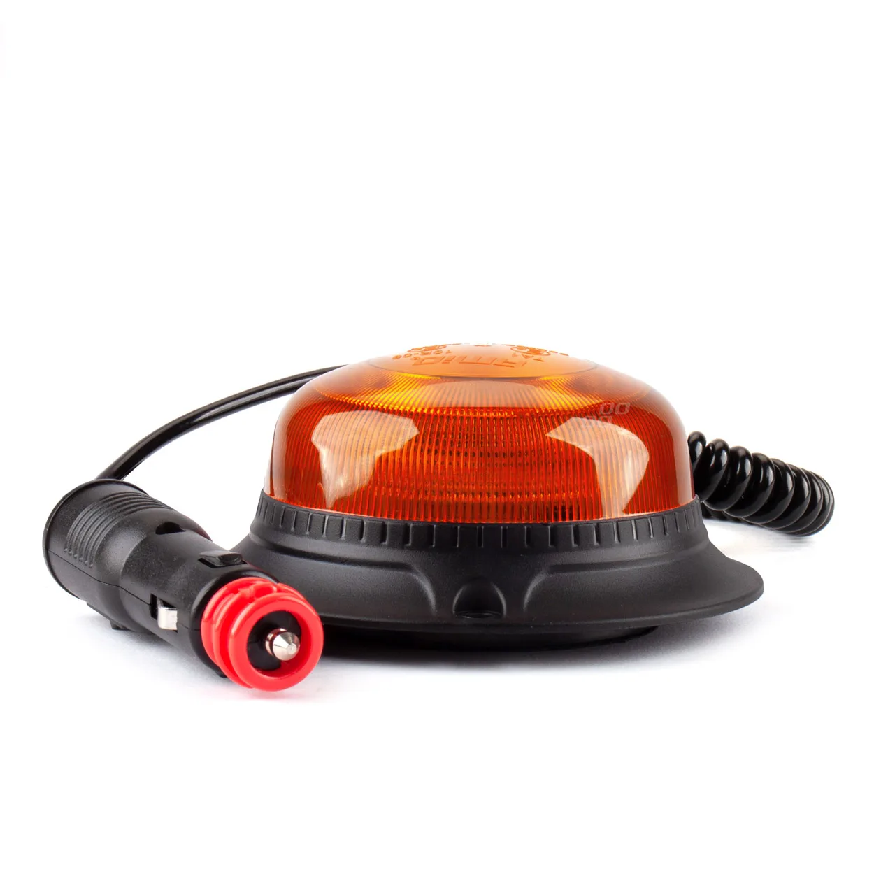 Lampa ostrzegawcza błyskowa mini kogut 18 LED magnes niska R65 R10 12V 24V W21m AMIO-02925 | zdjęcie 3 z 7 | A002925 | Motofarma.pl