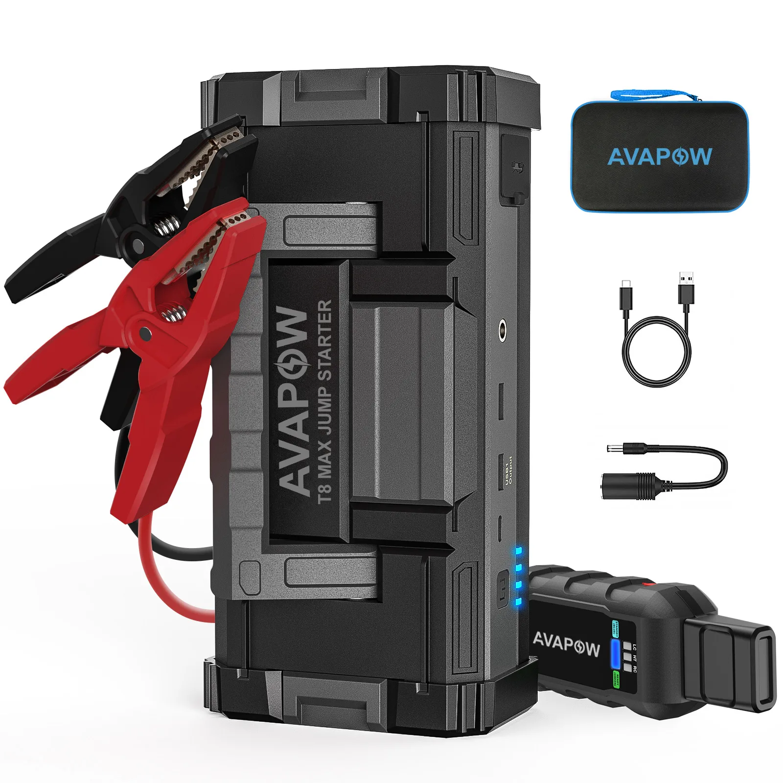 JUMP STARTER URZĄDZENIE ROZRUCHOWE BOOSTER POWERBANK MOCNY 6000A 24000 mAh