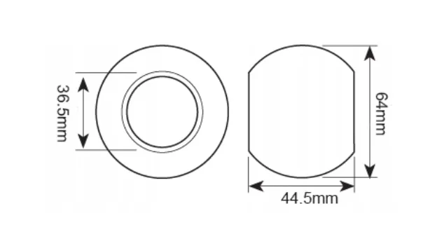 Kula czarna wzmocniona EPD 37-64  KAT 3-3 - Sparex | zdjęcie 4 z 4 | 8768 | Motofarma.pl