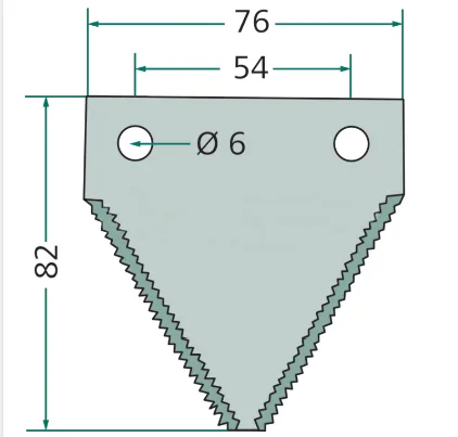 Ostrze noża New Holland 84435879