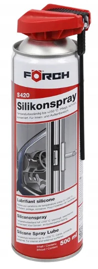Silikon Spray 500 ml FORCH S420 - zestaw 5 szt