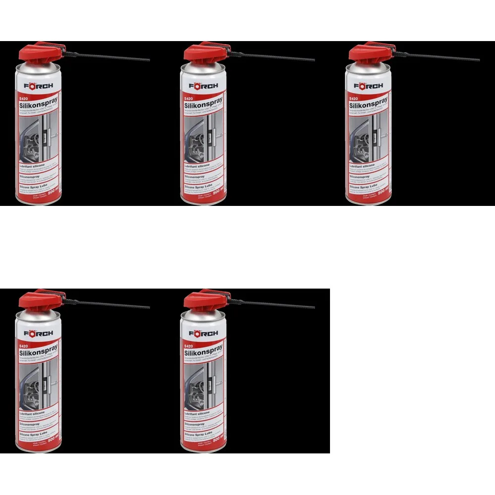 Silikon Spray 500 ml FORCH S420 - zestaw 5 szt
