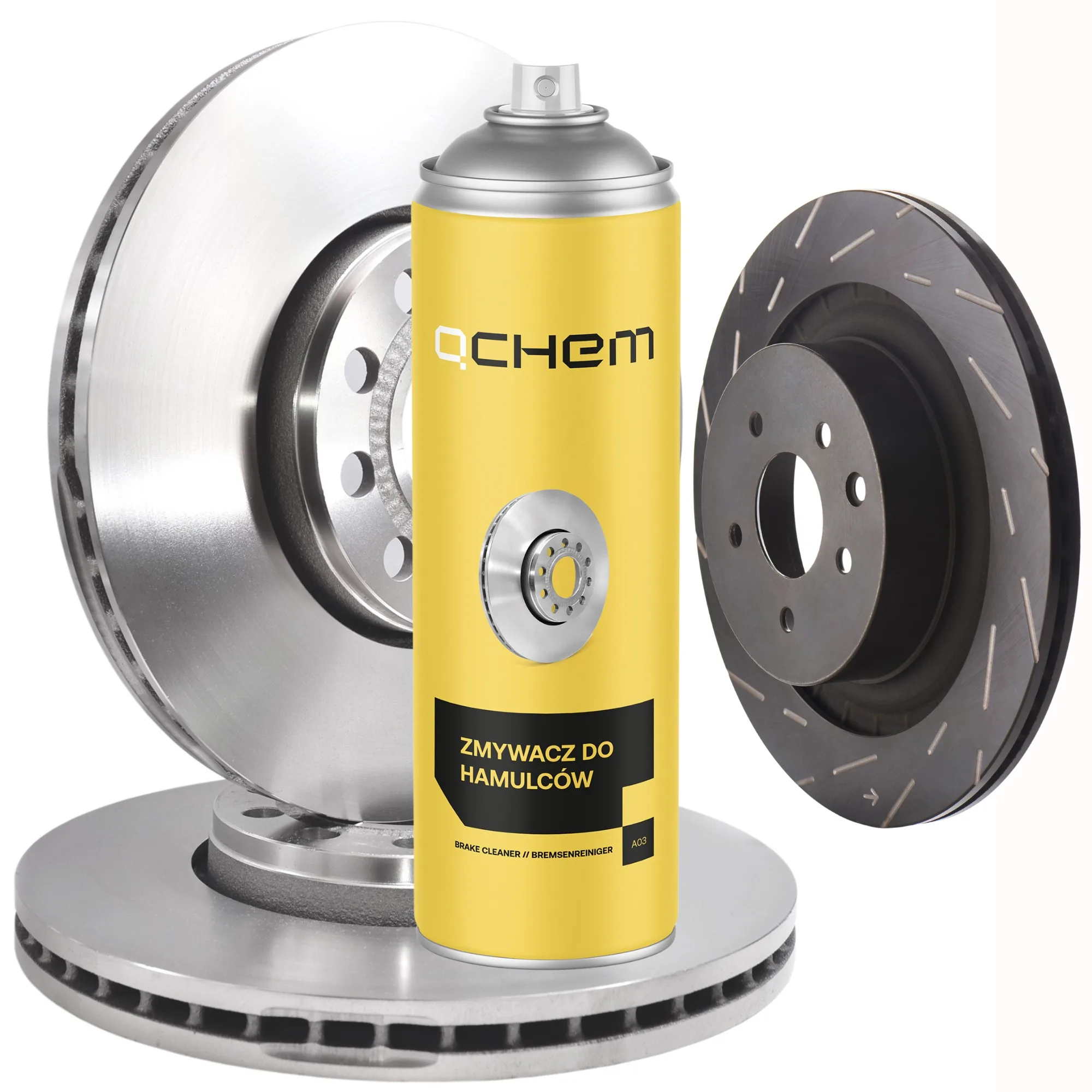 Zmywacz do hamulców 500ml QCHEM | zdjęcie 1 z 3 | 47741 | Motofarma.pl