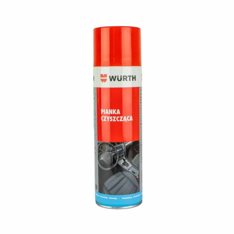 PIANKA CZYSZCZĄCA WURTH 500ML DO TAPICERKI WNĘTRZA SAMOCHODU AKTYWNA PIANA