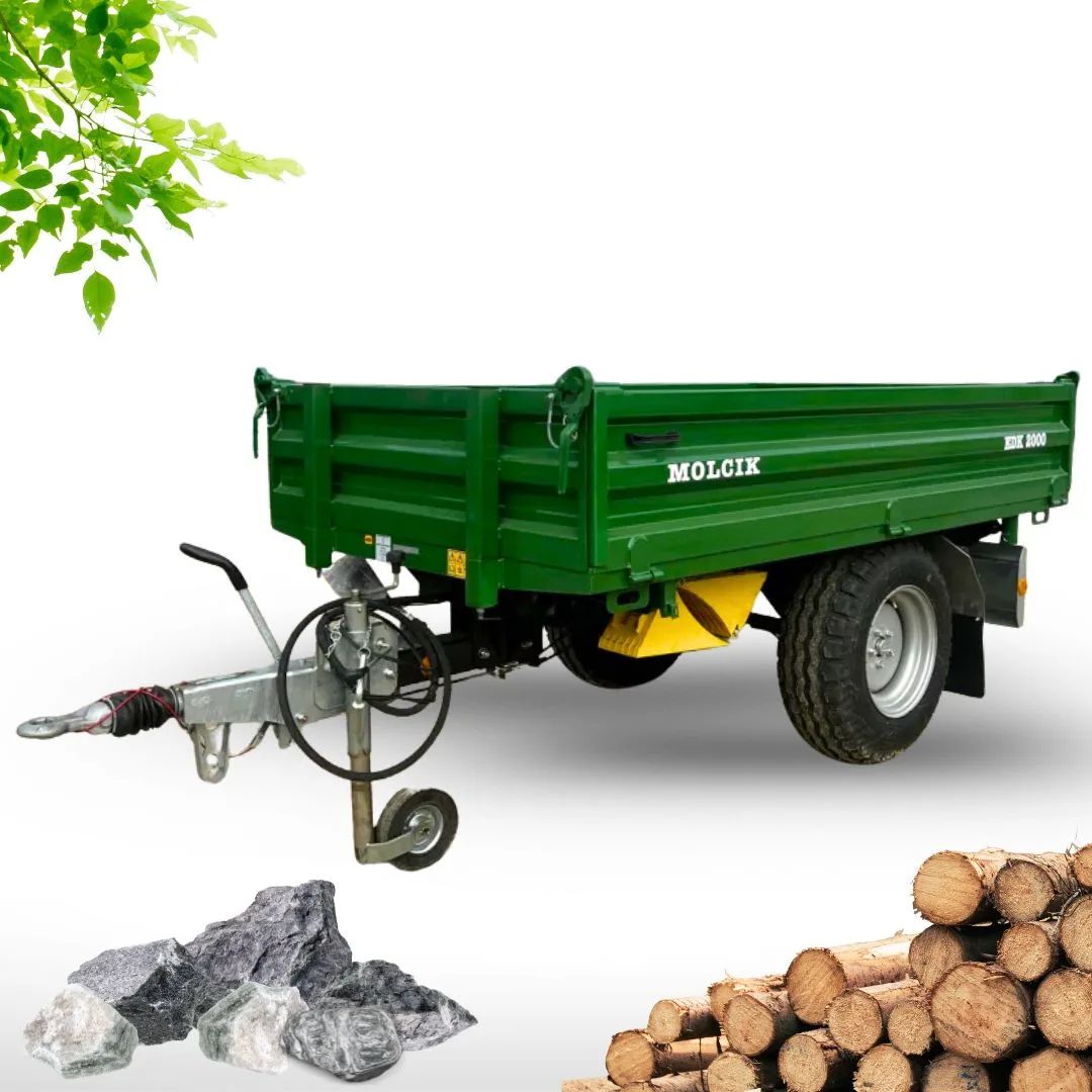 Przyczepa rolnicza EDK 2000 - Metal-Technik | zdjęcie 1 z 11 | WC-7443 | Motofarma.pl