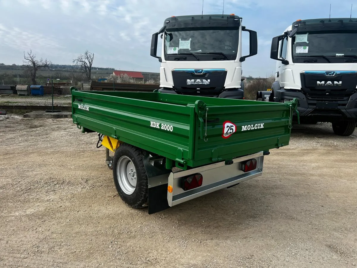 Przyczepa rolnicza EDK 2000 - Metal-Technik | zdjęcie 6 z 11 | WC-7443 | Motofarma.pl