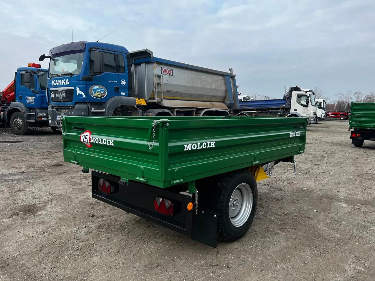 Przyczepa rolnicza EDK 2000 - Metal-Technik | zdjęcie 11 z 11 | WC-7443 | Motofarma.pl