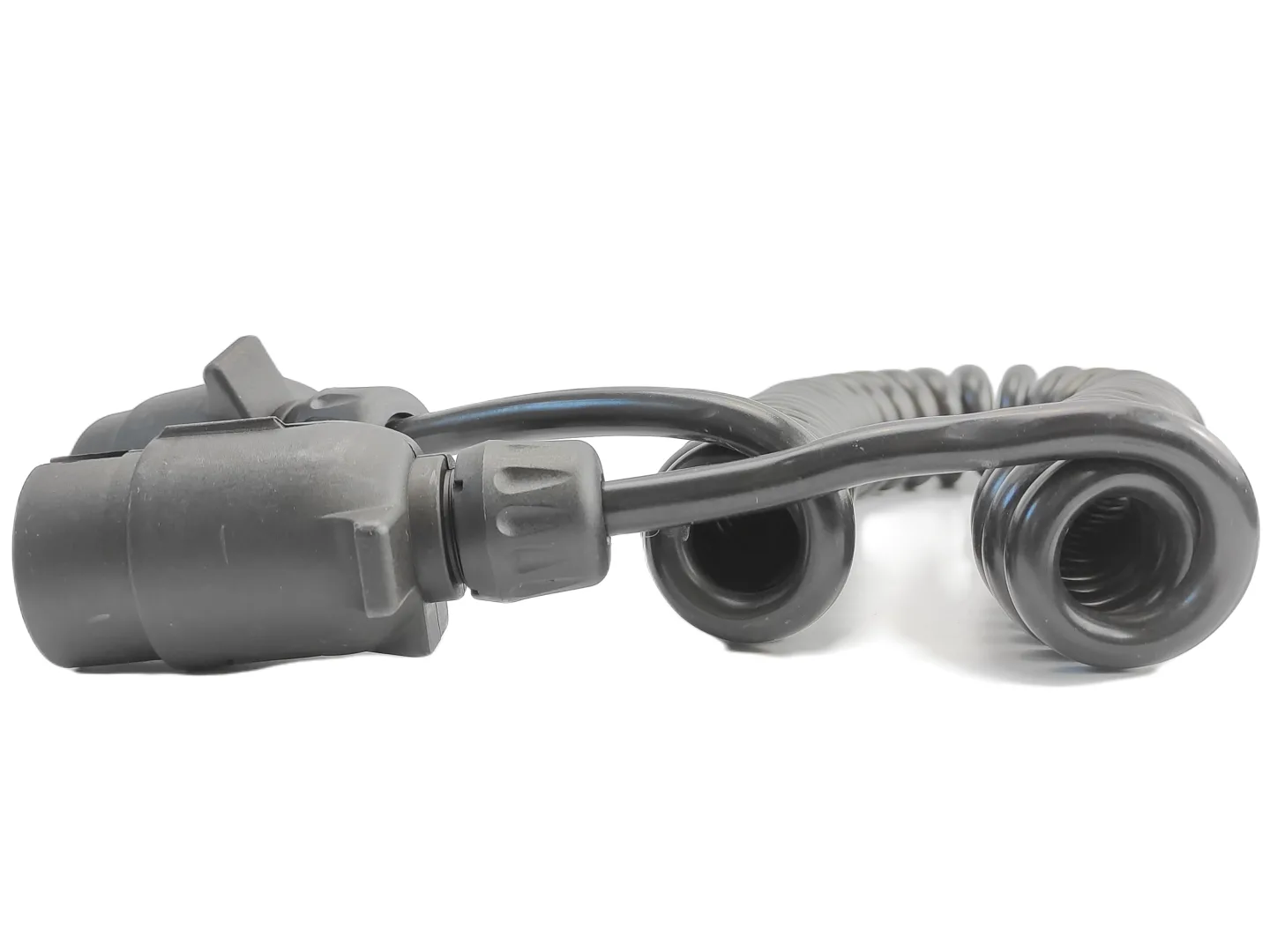 Przewód elektryczny przyczepa 4.4m spiralny 2 x wtyczka 7pin