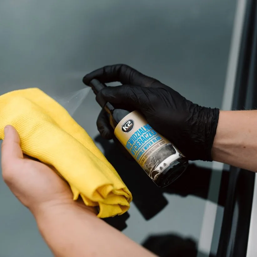 K2 NIEWIDZIALNA WYCIERACZKA 150 ML +  mikrofibra miękka 30x30 | zdjęcie 4 z 10 | K510_45891 | Motofarma.pl