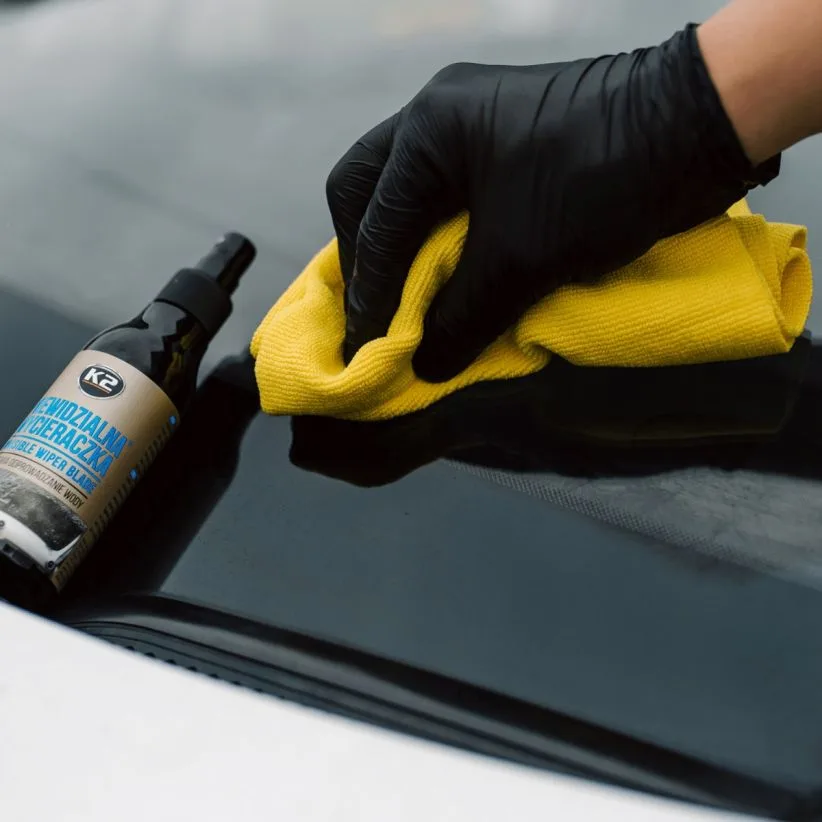 K2 NIEWIDZIALNA WYCIERACZKA 150 ML +  mikrofibra miękka 30x30 | zdjęcie 3 z 10 | K510_45891 | Motofarma.pl