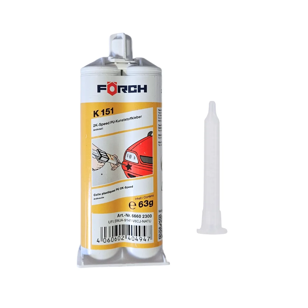 Forch K151 - 2K SPEED PU Klej do Tworzyw Sztucznych 63g | zdjęcie 1 z 2 | 46560 | Motofarma.pl