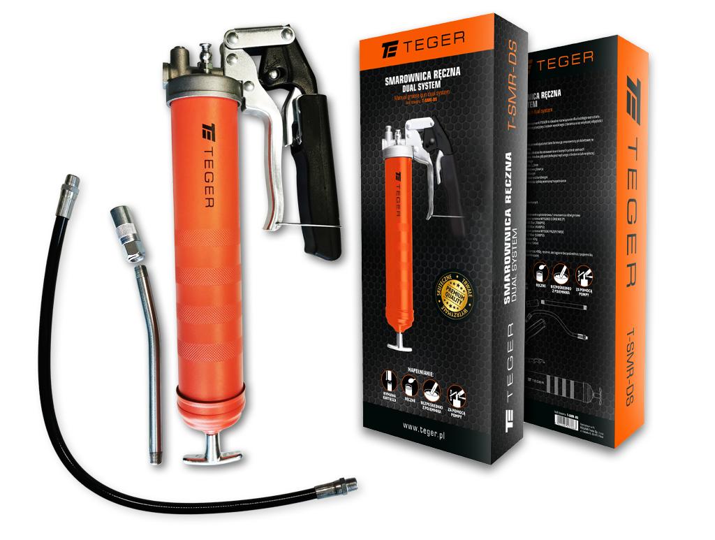 Teger Smarownica Ręczna Dual System — Profesjonalna do Łożysk i Maszyn