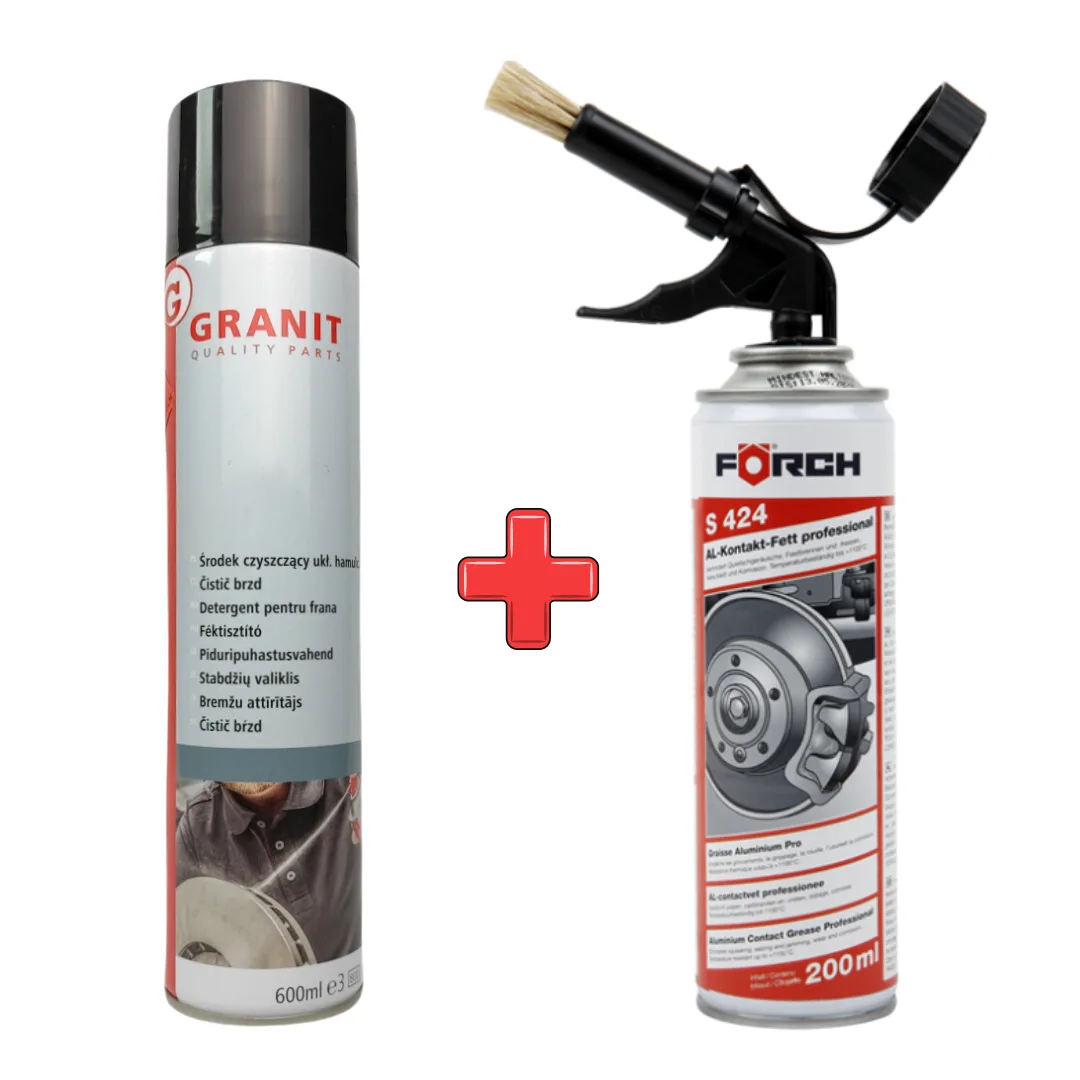 Zestaw Smar Kontaktowy Z Dodatkiem Aluminium + Pędzelek + Zmywacz - Forch | zdjęcie 1 z 7 | WC-3817 | Motofarma.pl