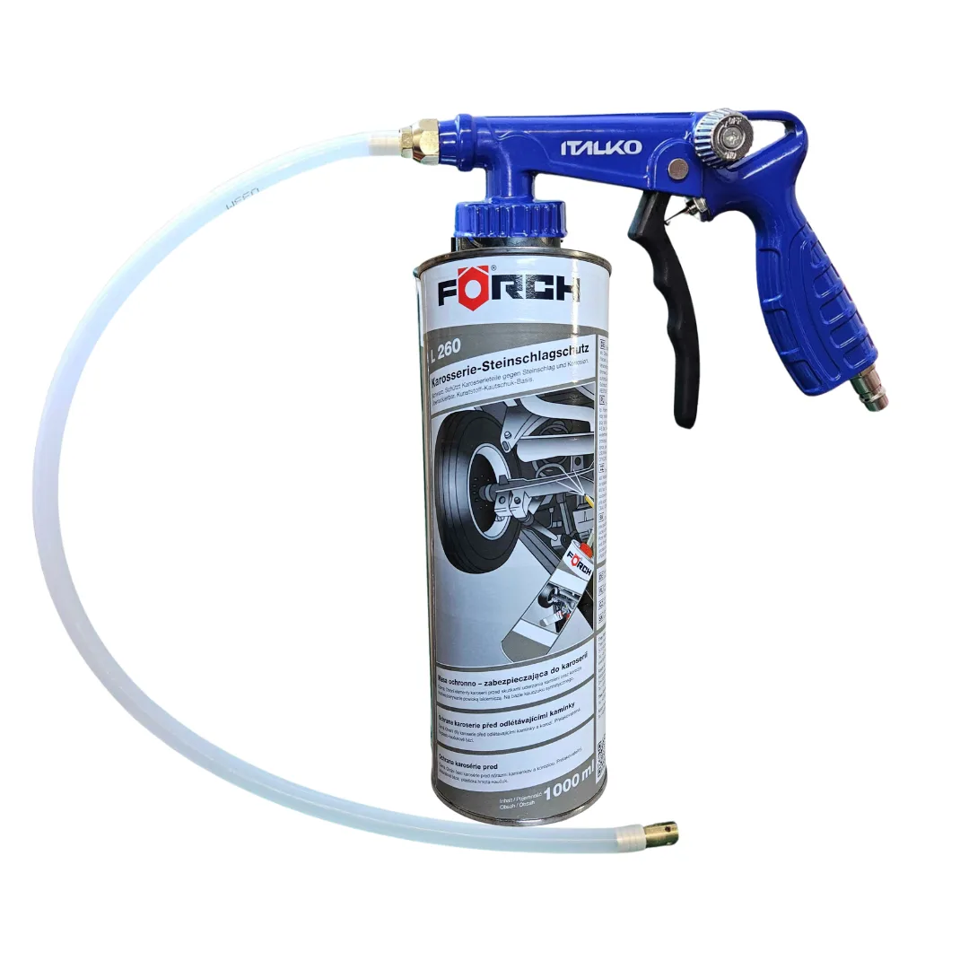 Zestaw do konserwacji podwozia Powłoka antykorozyjna + Wosk + Pistolet