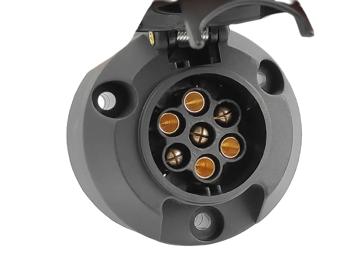 Gniazdo prądowe przyczepa 7 pin - Granit | zdjęcie 1 z 3 | 3328 | Motofarma.pl