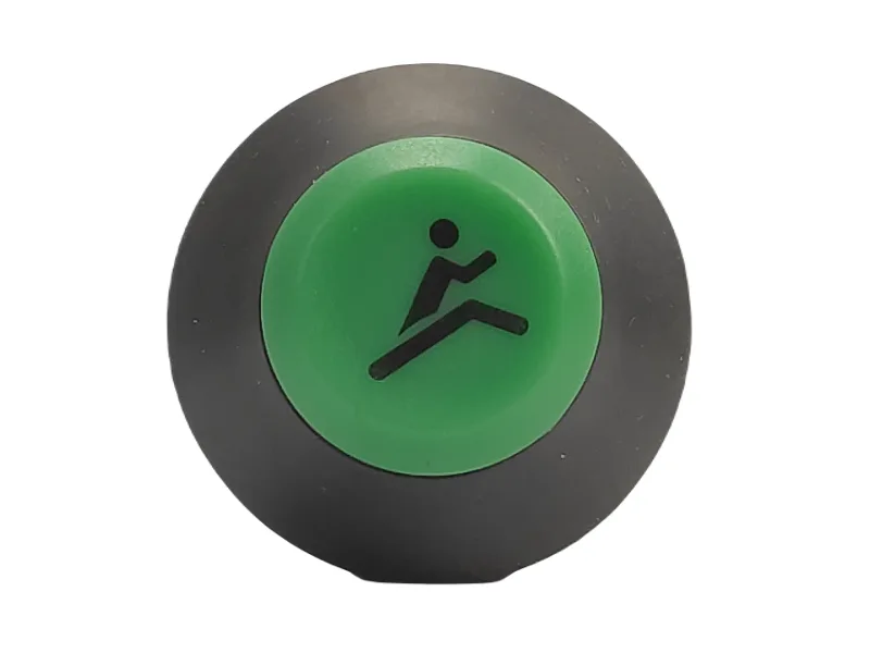 Włącznik sterowniczy zielony okrągły szybki bieg - Granit | zdjęcie 1 z 3 | 5189 | Motofarma.pl