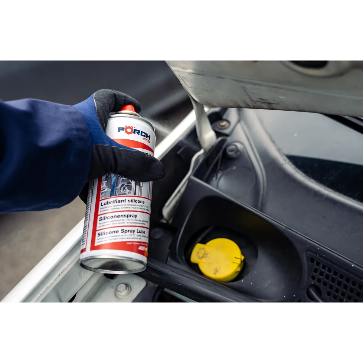SILIKON SPRAY ECO 400 ML - Forch | zdjęcie 3 z 6 | 47795 | Motofarma.pl