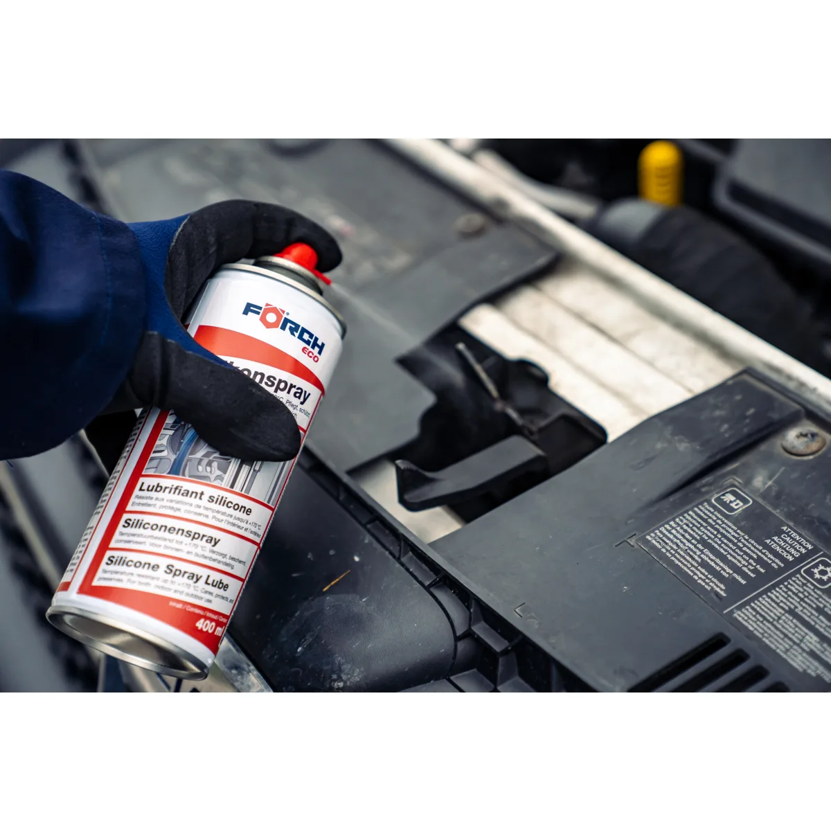 SILIKON SPRAY ECO 400 ML - Forch | zdjęcie 4 z 6 | 47795 | Motofarma.pl