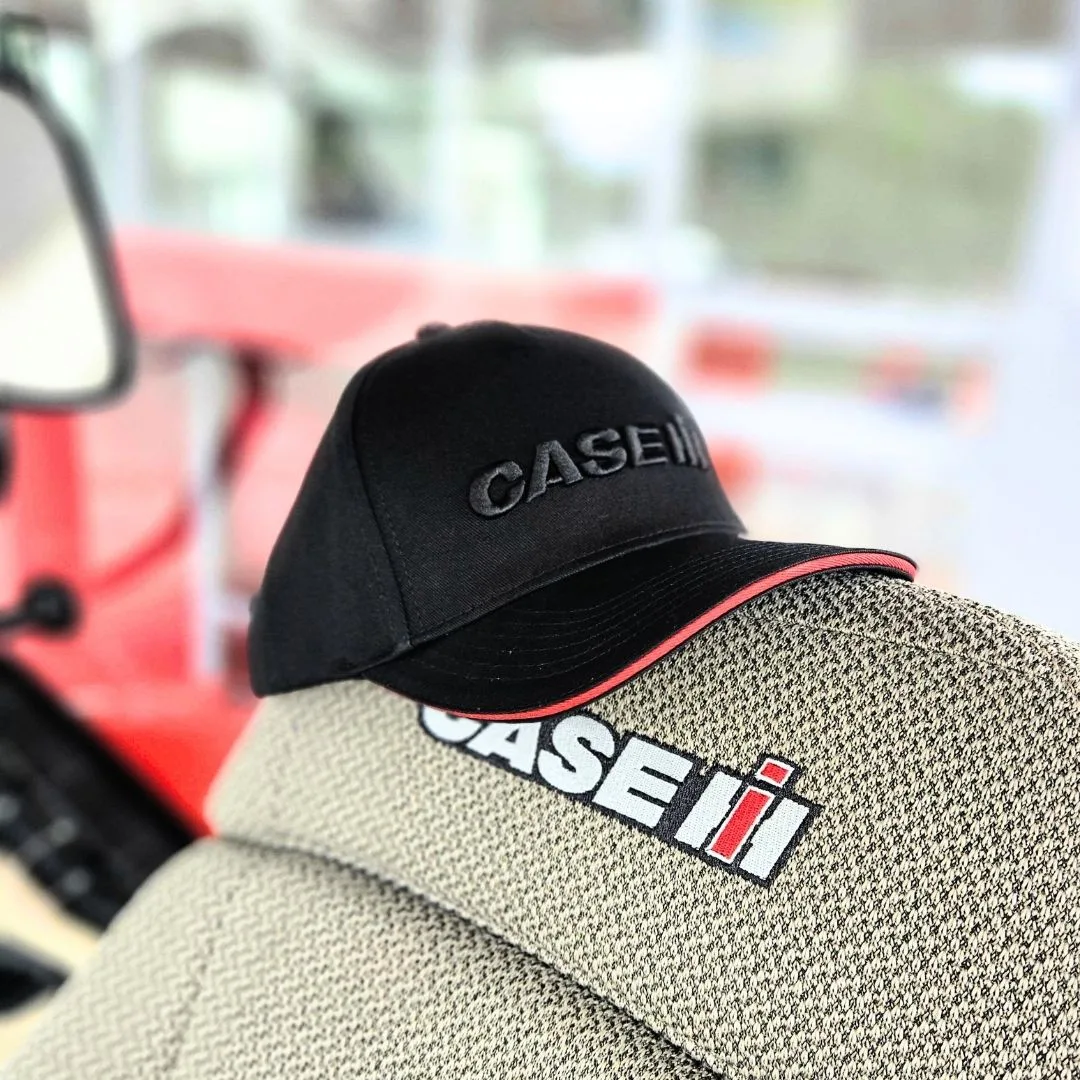 Czapka z czarnym haftem 3D - CNH | zdjęcie 3 z 10 | 48297 | Motofarma.pl