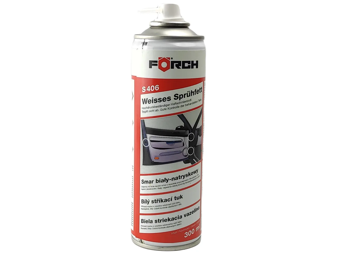 Smar biały natryskowy 300ml FORCH S406 | zdjęcie 1 z 3 | 44433 | Motofarma.pl