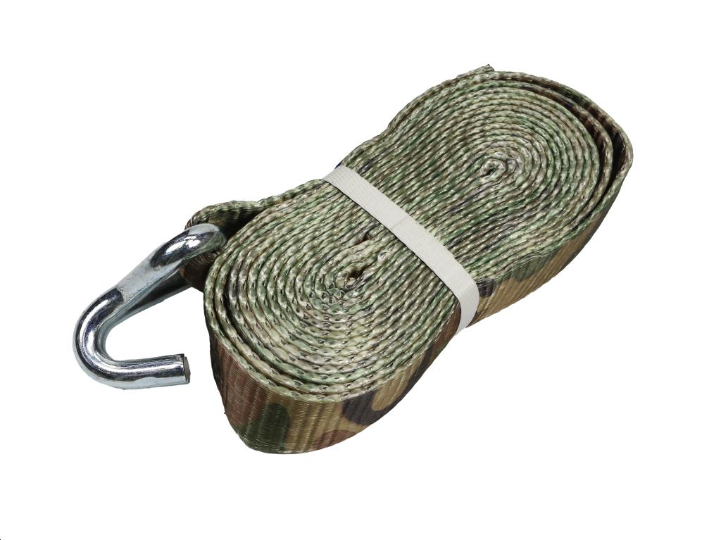 Pas transportowy 6T 6 m kamuflaż z napinaczem 50 mm – komplet atestowany TEGER - Zdjęcie 2