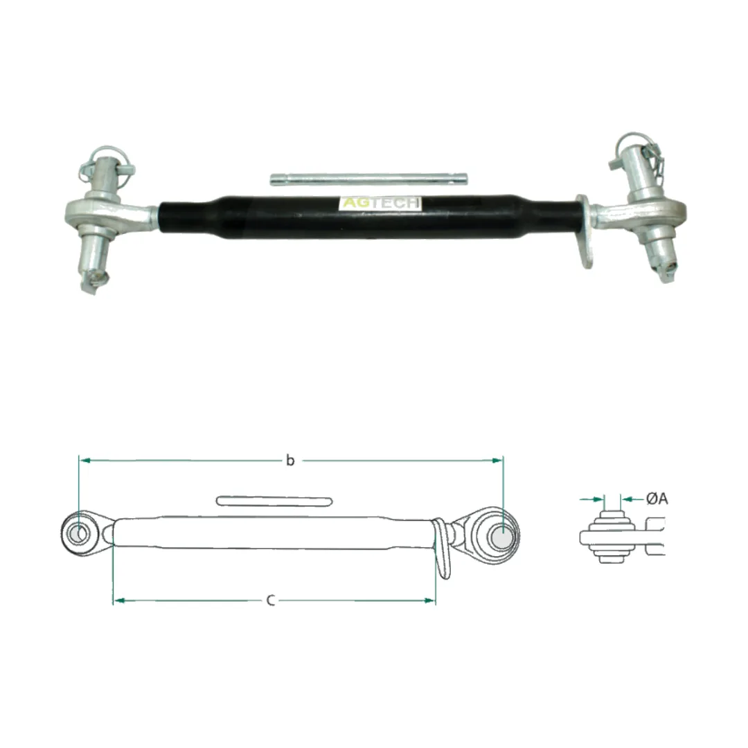 Łącznik centralny M24x3  URSUS C-360