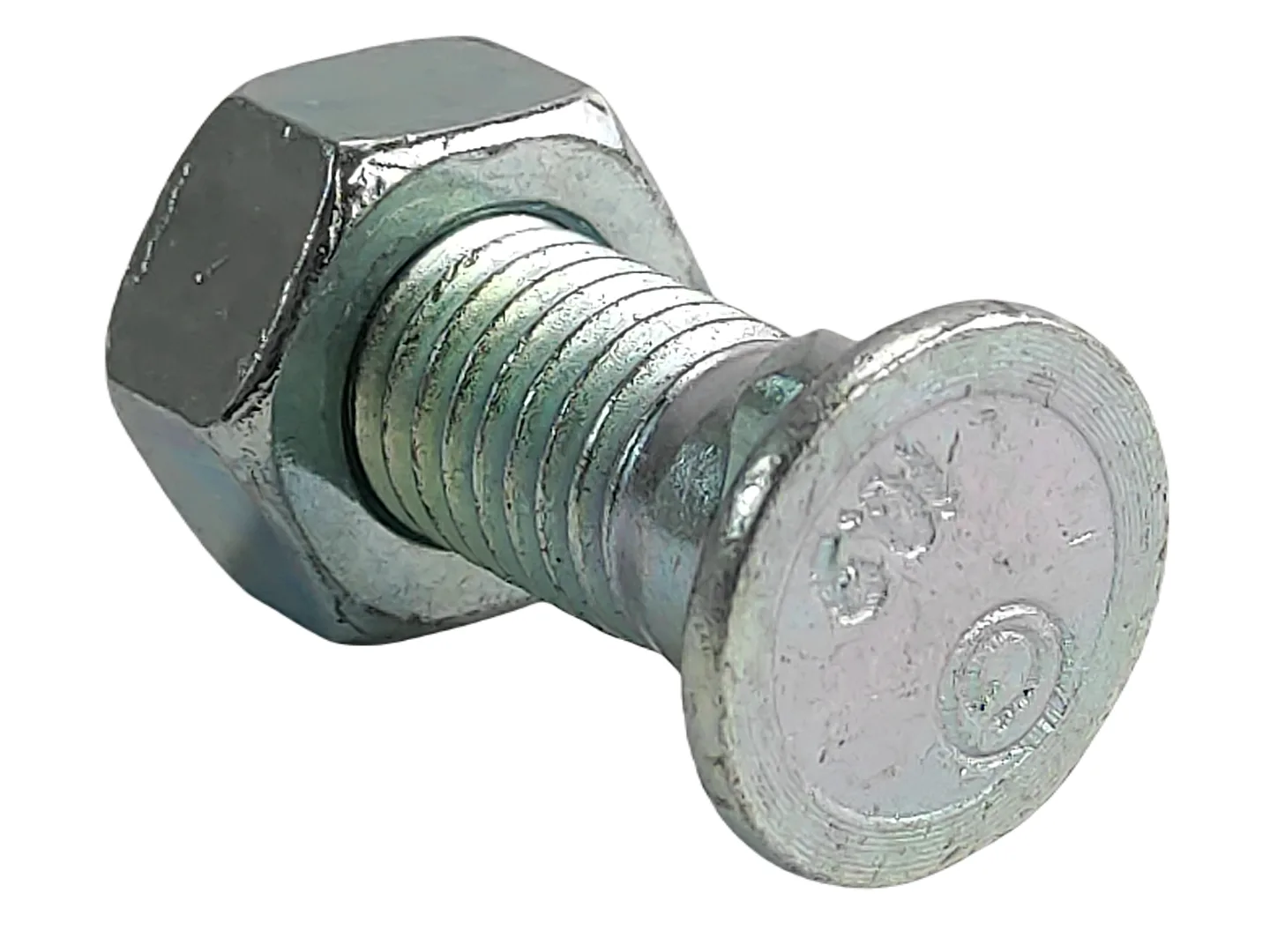 Śruba płużna z noskami i nakrętką M12x30