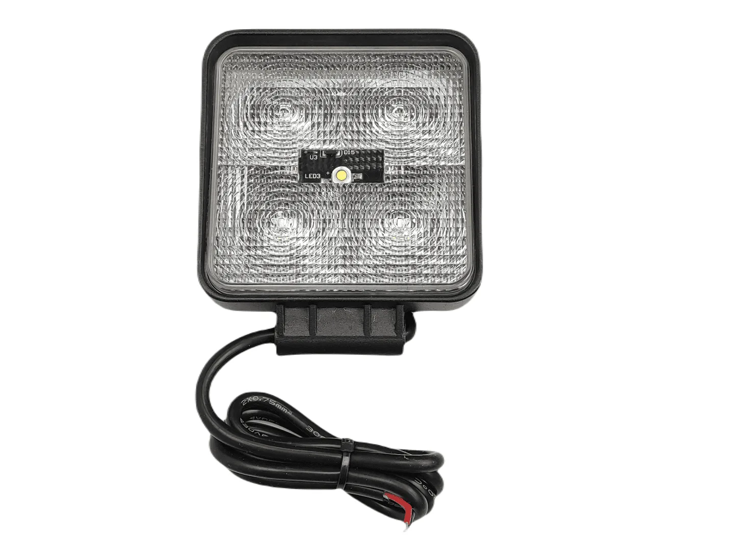 Lampa robocza led 9 diody kwadrat - Granit | zdjęcie 4 z 4 | 1997 | Motofarma.pl