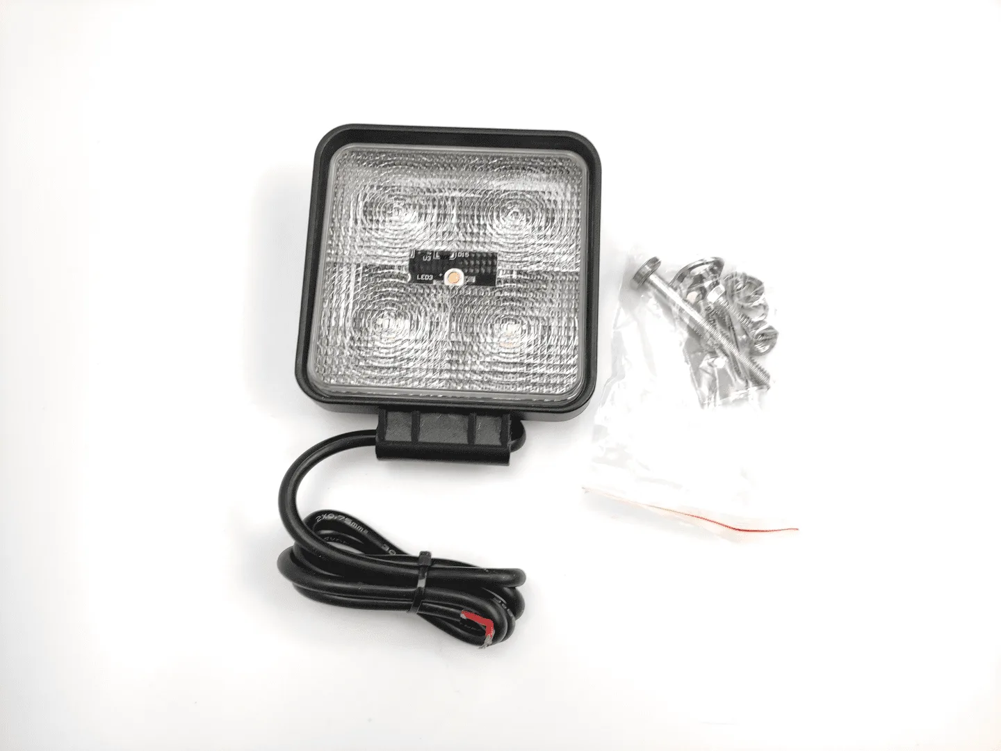 Lampa robocza led 9 diody kwadrat - Granit | zdjęcie 3 z 4 | 1997 | Motofarma.pl