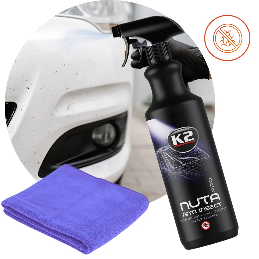 K2 NUTA ANTI-INSECT PRO 1L + MIKROFIBRA ZESTAW