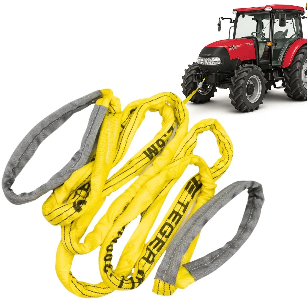 Lina holownicza z włókien syntetycznych uciąg 21T długość 6m z atestem, Teger | zdjęcie 5 z 5 | T-NAP-H216 | Motofarma.pl