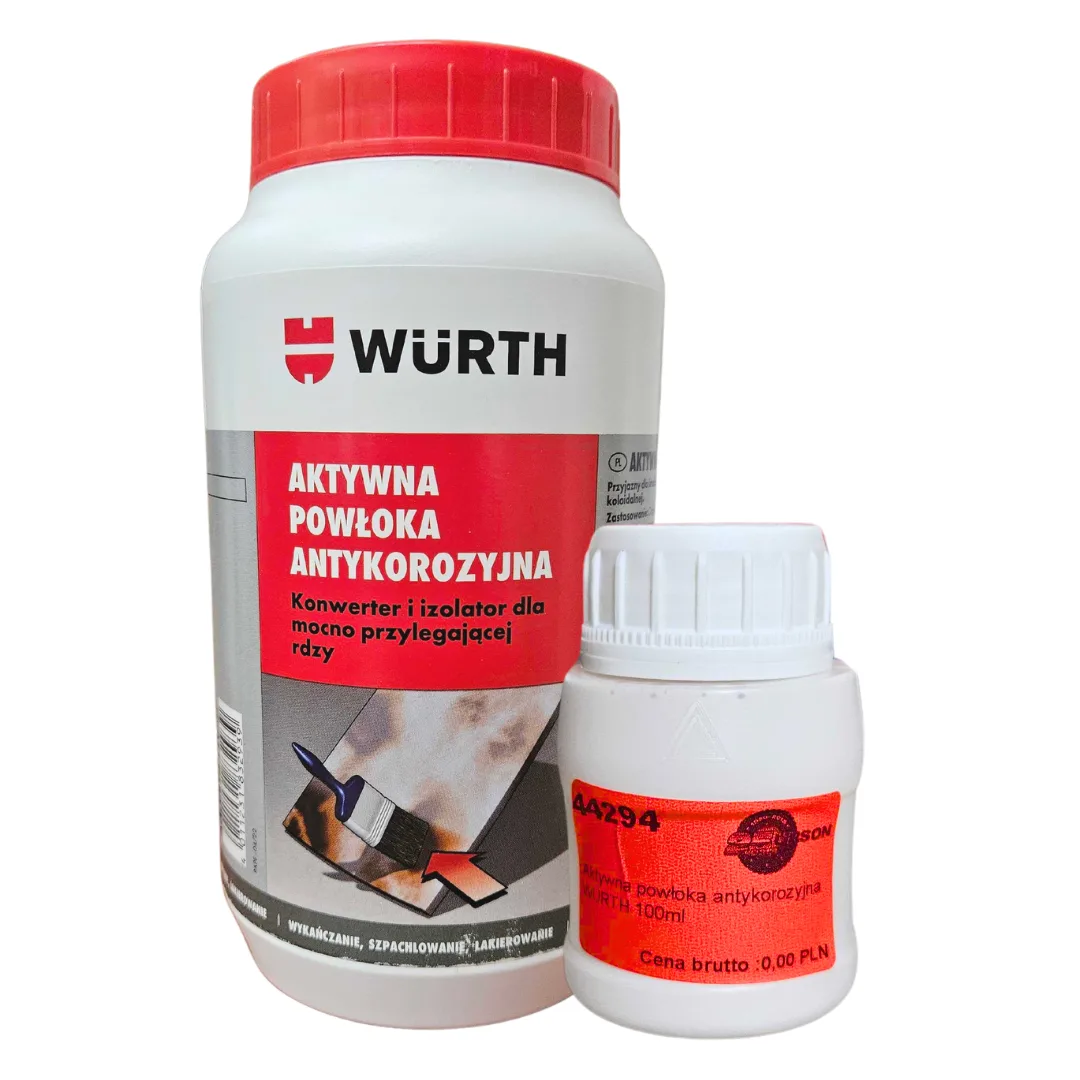 Aktywna powłoka antykorozyjna WURTH 100ml - Würth | zdjęcie 4 z 6 | 44294 | Motofarma.pl