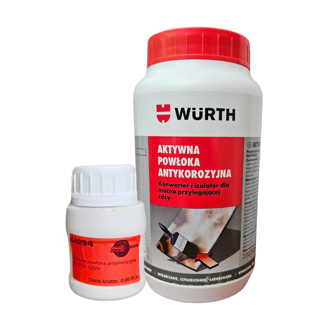 Aktywna powłoka antykorozyjna WURTH 100ml - Würth | zdjęcie 3 z 6 | 44294 | Motofarma.pl