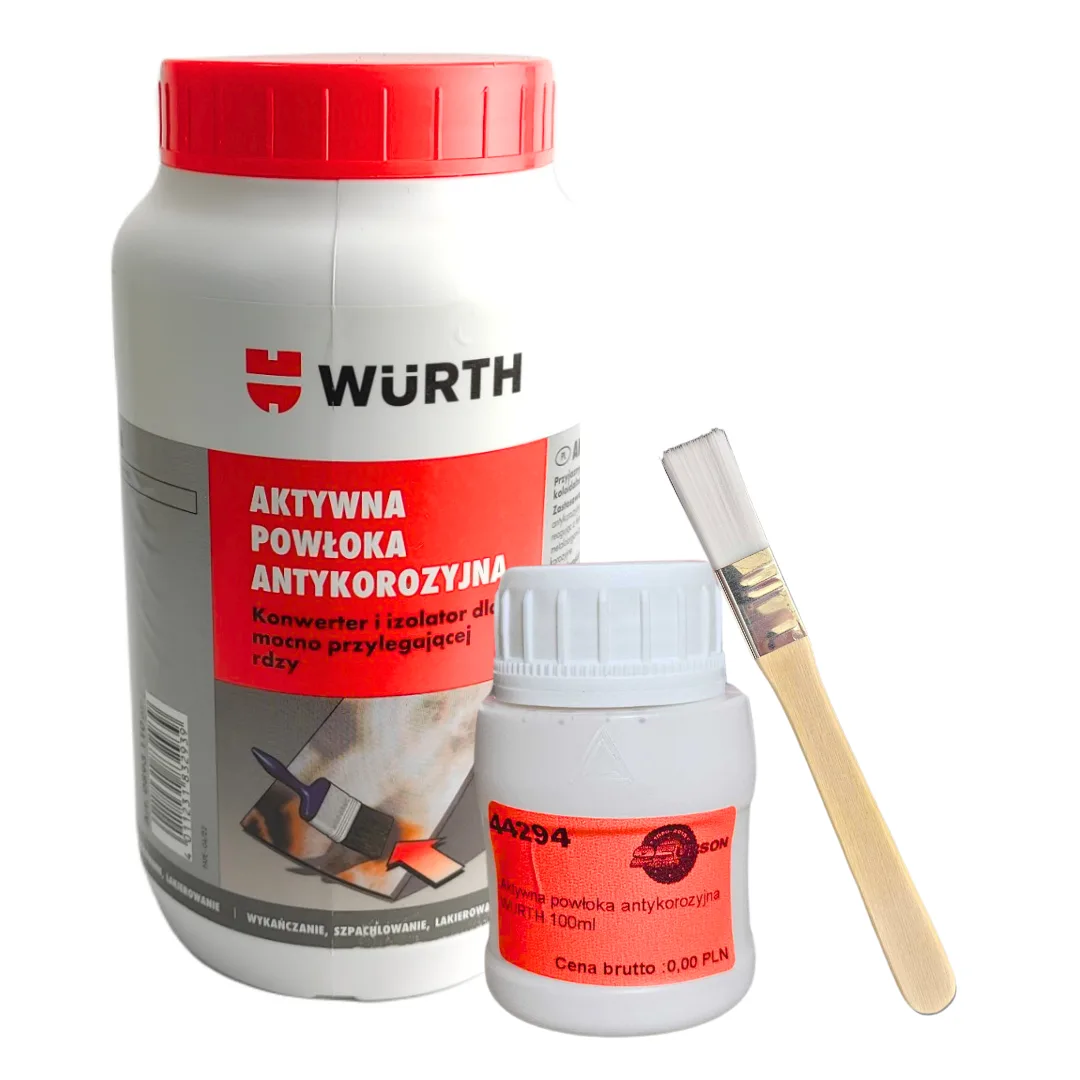 Aktywna powłoka antykorozyjna WURTH 100ml - Würth | zdjęcie 6 z 6 | 44294 | Motofarma.pl