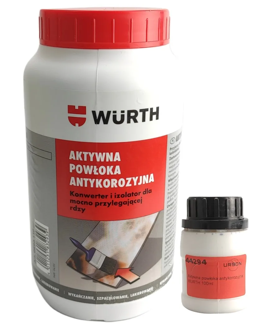 Aktywna powłoka antykorozyjna WURTH 100ml - Würth | zdjęcie 1 z 6 | 44294 | Motofarma.pl