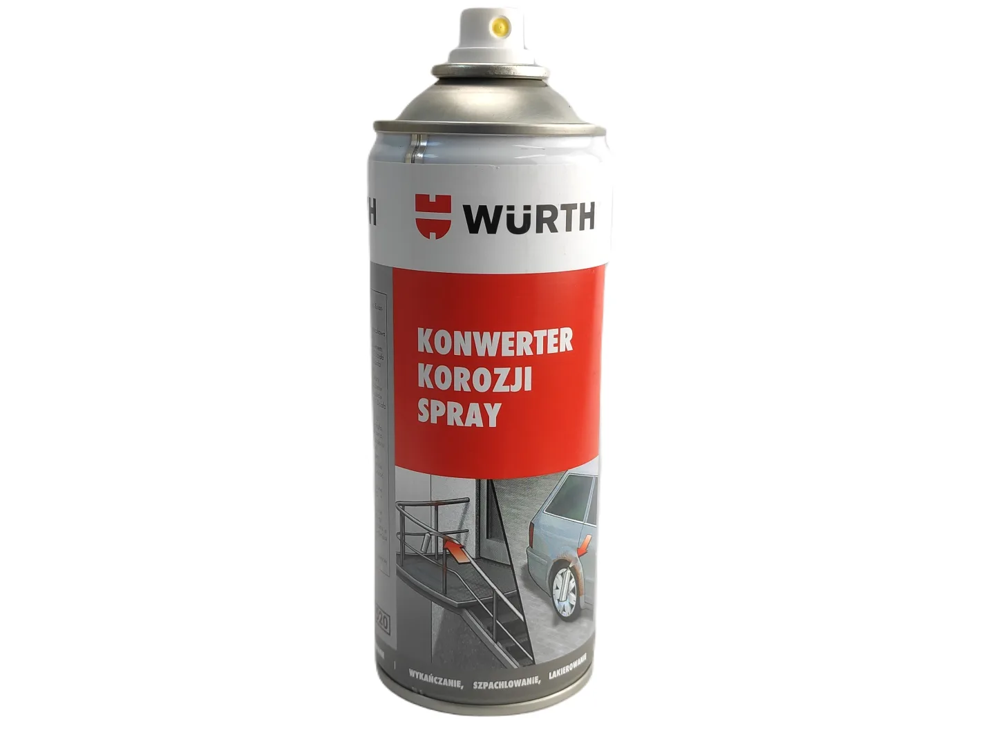 WURTH Spray antykorozyjny na rdzę konwerter 400ml - Würth | zdjęcie 5 z 6 | 44327 | Motofarma.pl