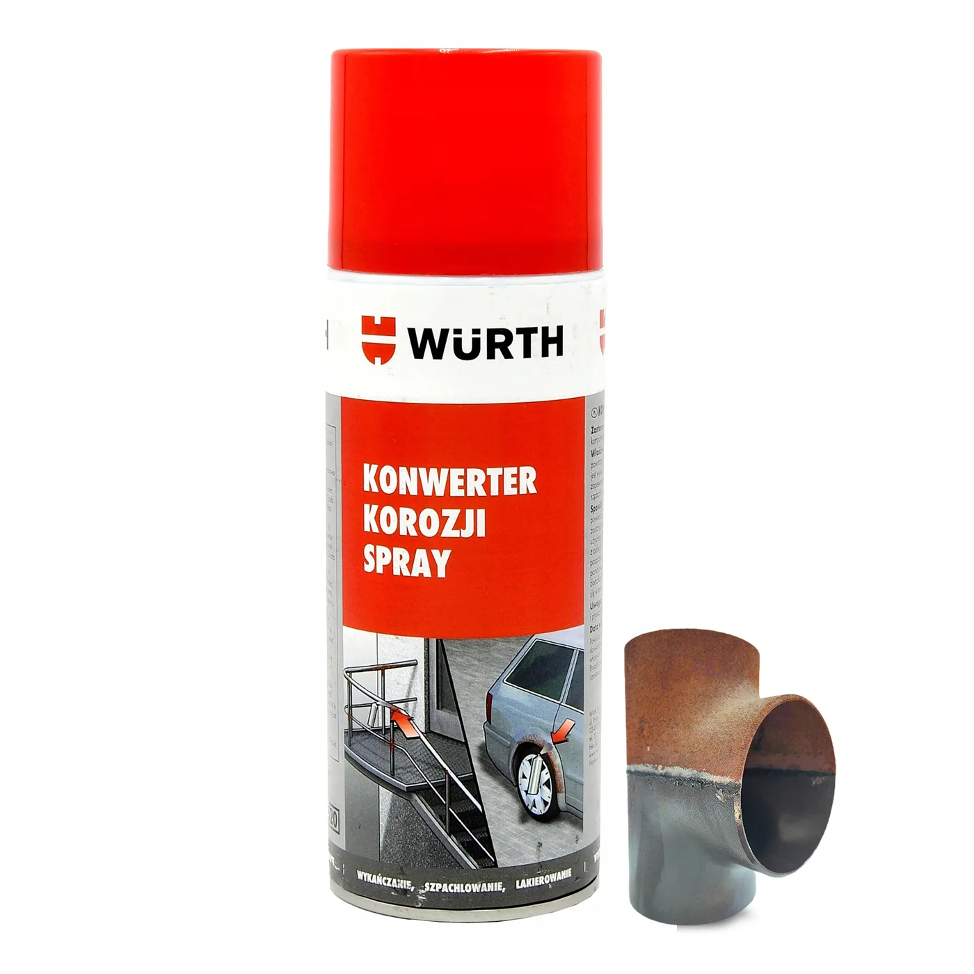 WURTH Spray antykorozyjny na rdzę konwerter 400ml - Würth | zdjęcie 6 z 6 | 44327 | Motofarma.pl