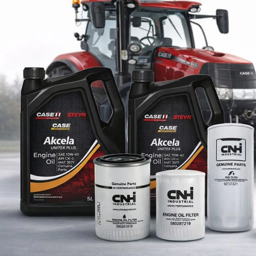 Zestaw filtrów i oleju Case IH Maxxum 125 Stage V przegląd 300 MTH