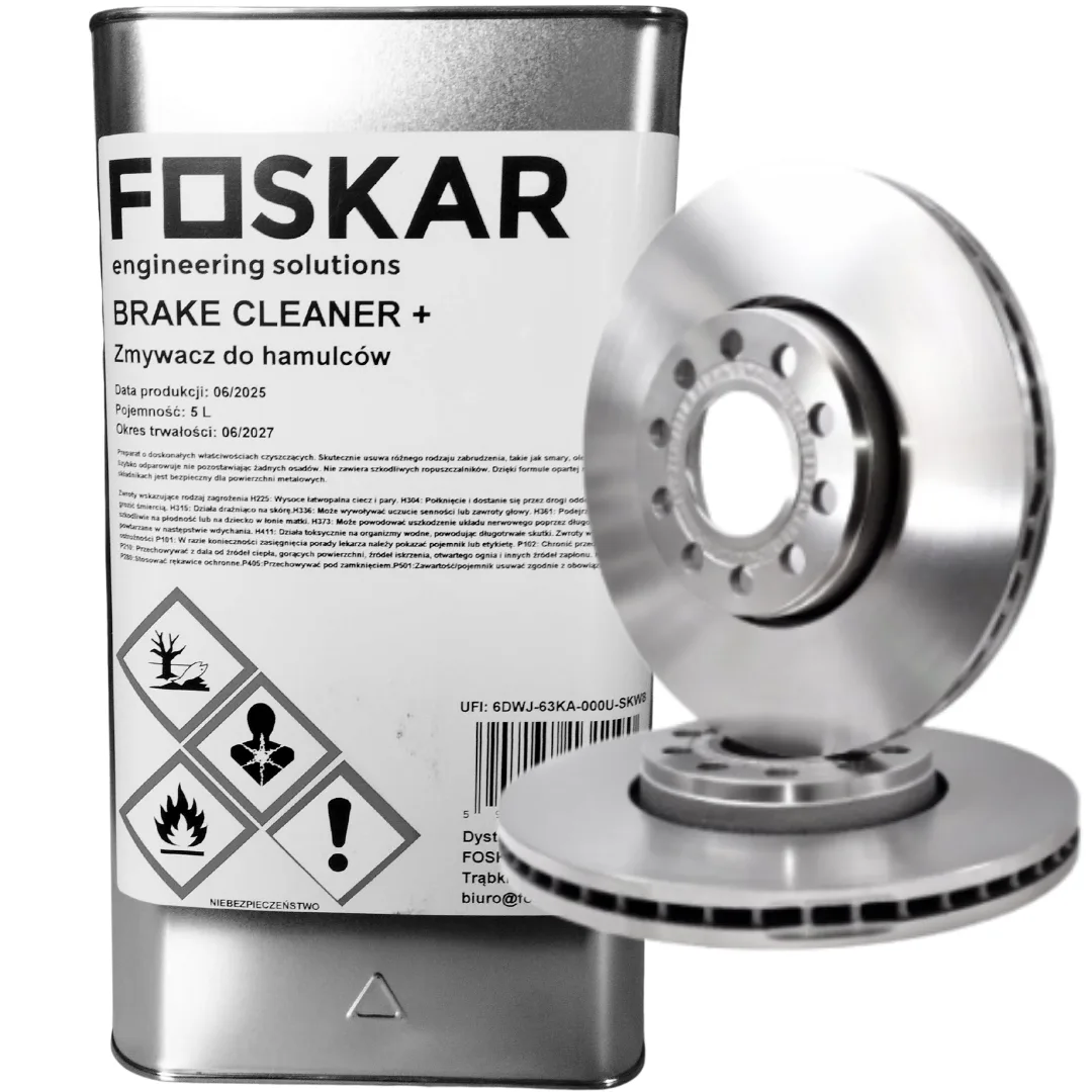 Rozpylacz spryskiwacz pompka Wurth zmywacz do hamulców 5L FOSKAR | zdjęcie 3 z 3 | 48786_47021 | Motofarma.pl