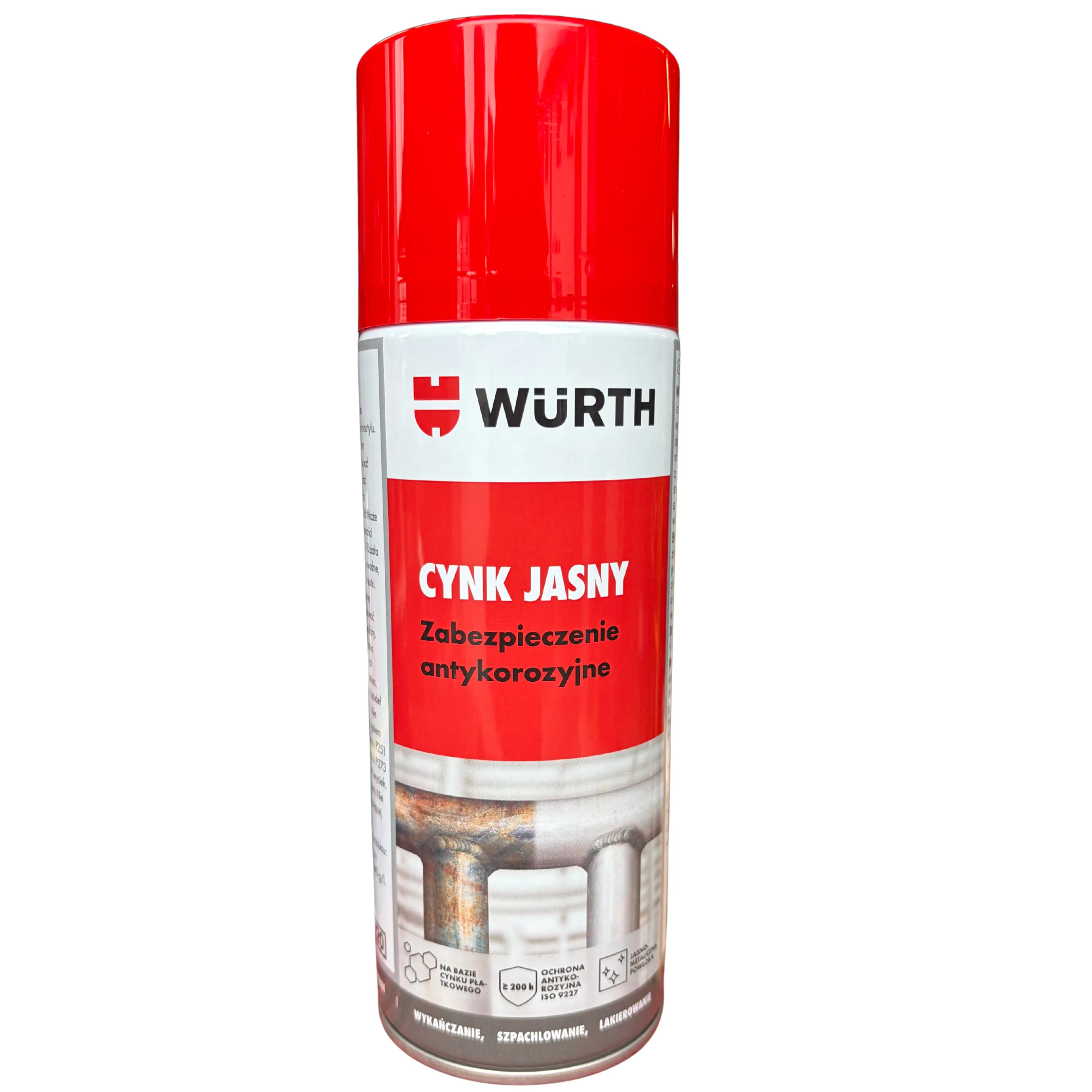 Cynk jasny 400ml WURTH - zestaw 2 szt