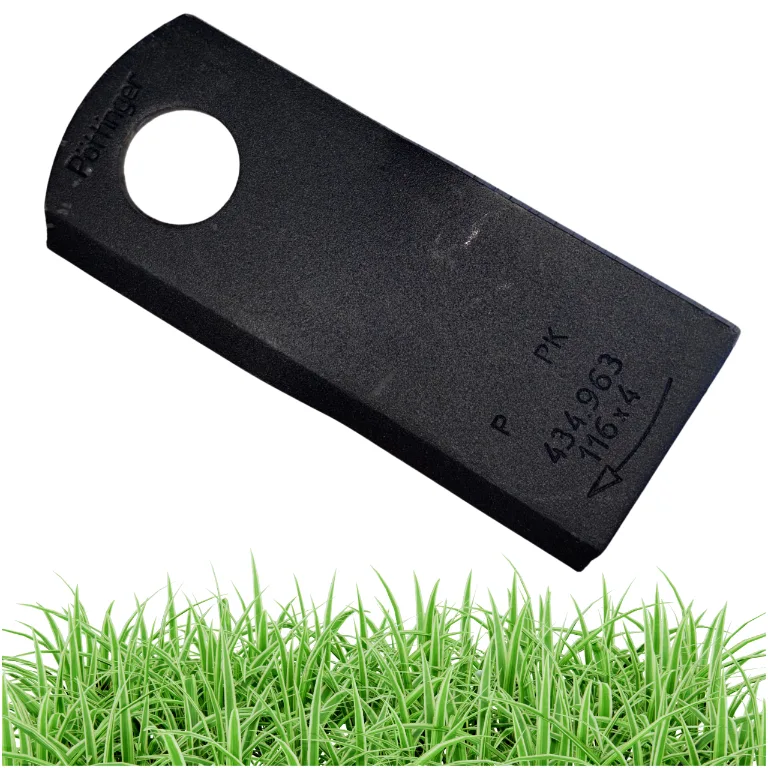 Nożyk KOSIARKI PRAWY DURASTAR 116x4mm POTTINGER 434.963 OSTRZE DYSKOWEJ