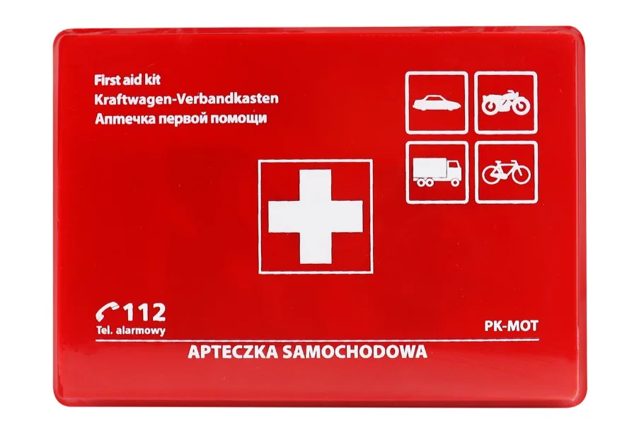 Apteczka samochodowa pierwszej pomocy - Amio | zdjęcie 3 z 3 | A01690 | Motofarma.pl