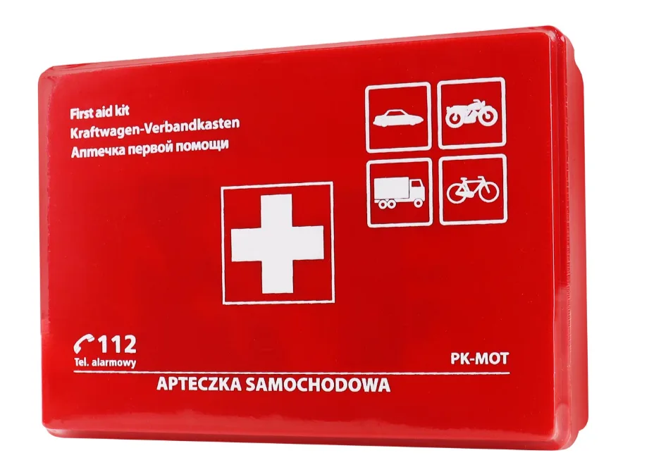Apteczka samochodowa pierwszej pomocy - Amio | zdjęcie 1 z 3 | A01690 | Motofarma.pl