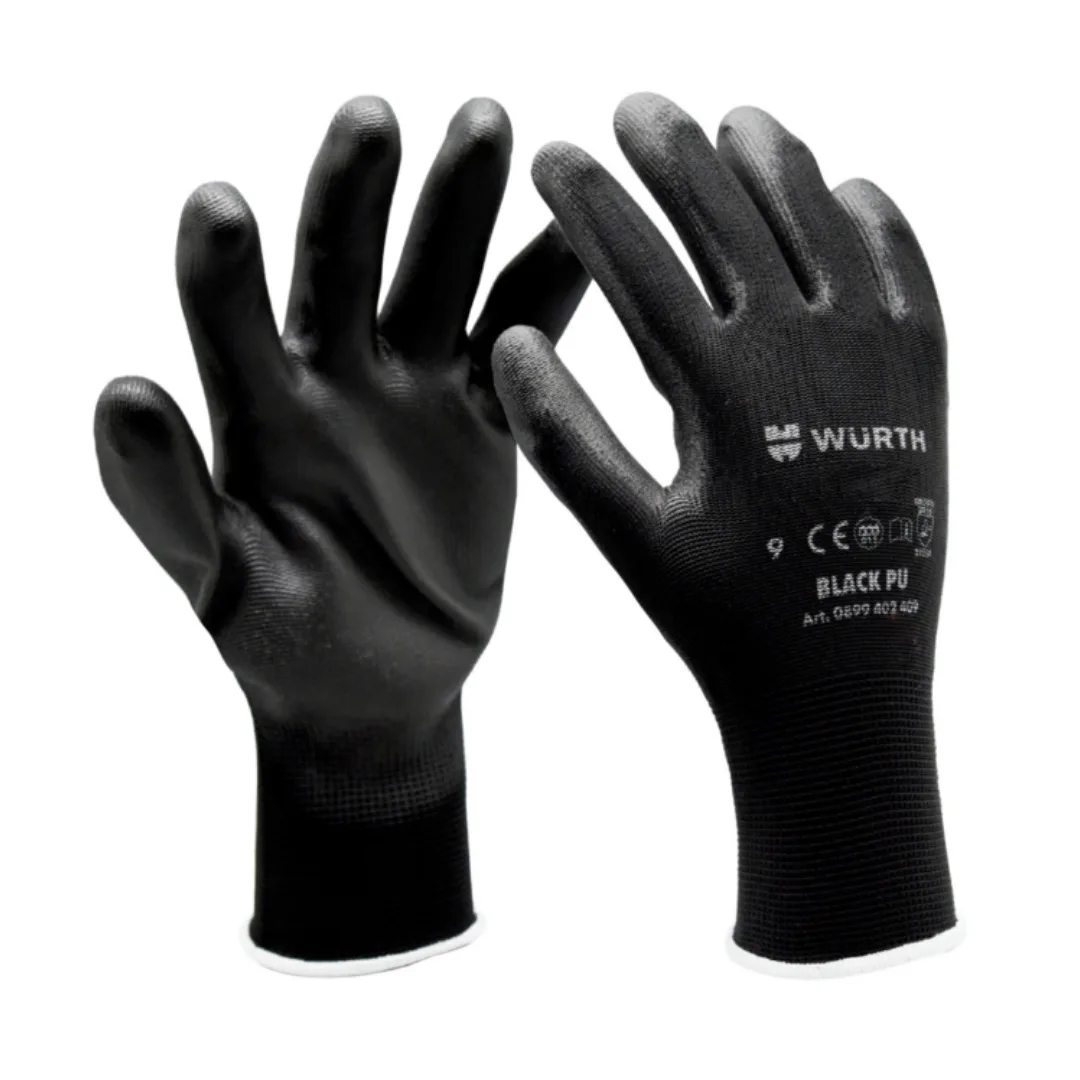Rękawice ochronne RED LINE Czarne rozm. 10 - Würth | zdjęcie 1 z 3 | 47025 | Motofarma.pl