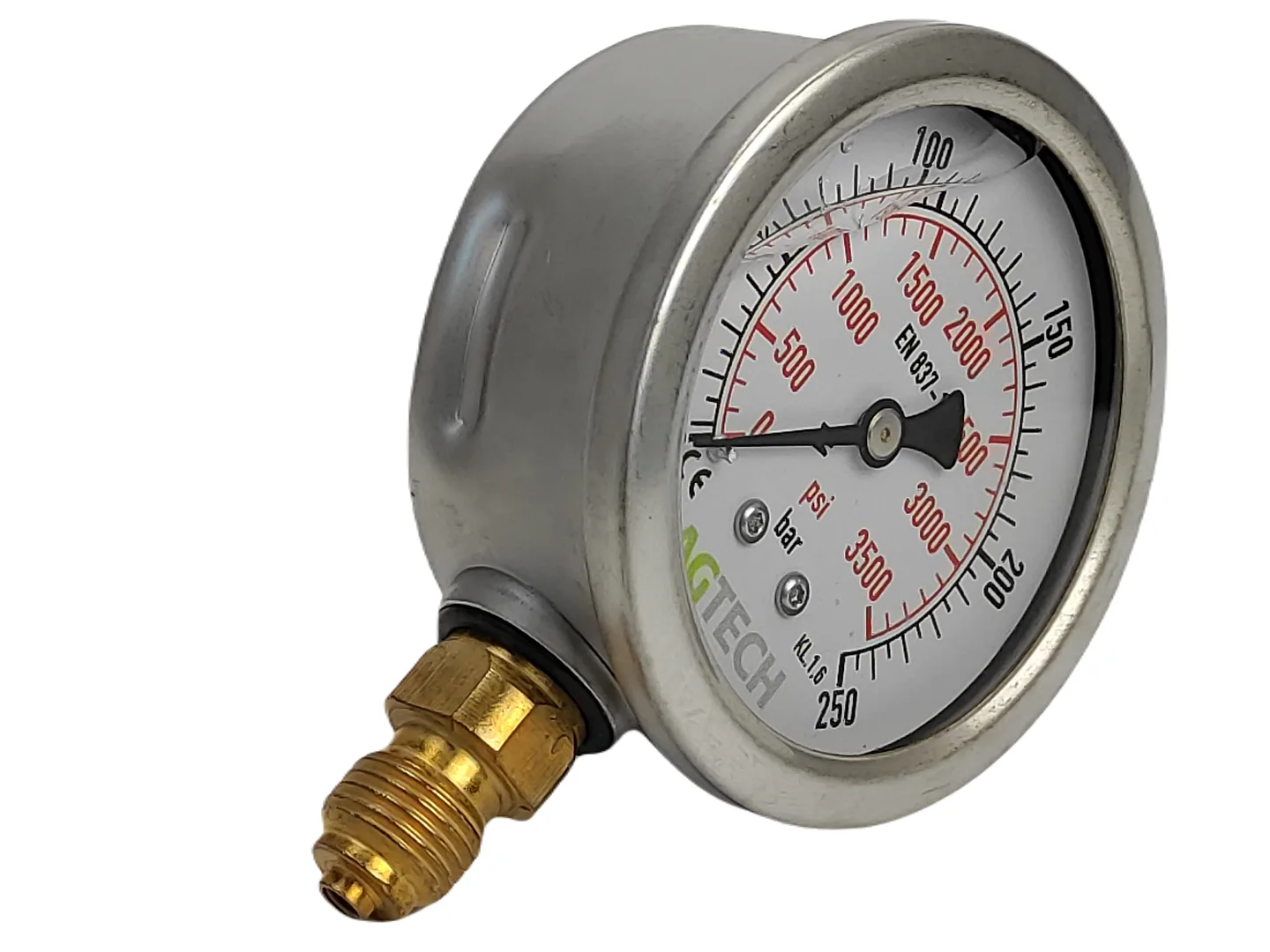 Manometr glicerynowy 250 bar - Granit | zdjęcie 3 z 3 | 41026 | Motofarma.pl