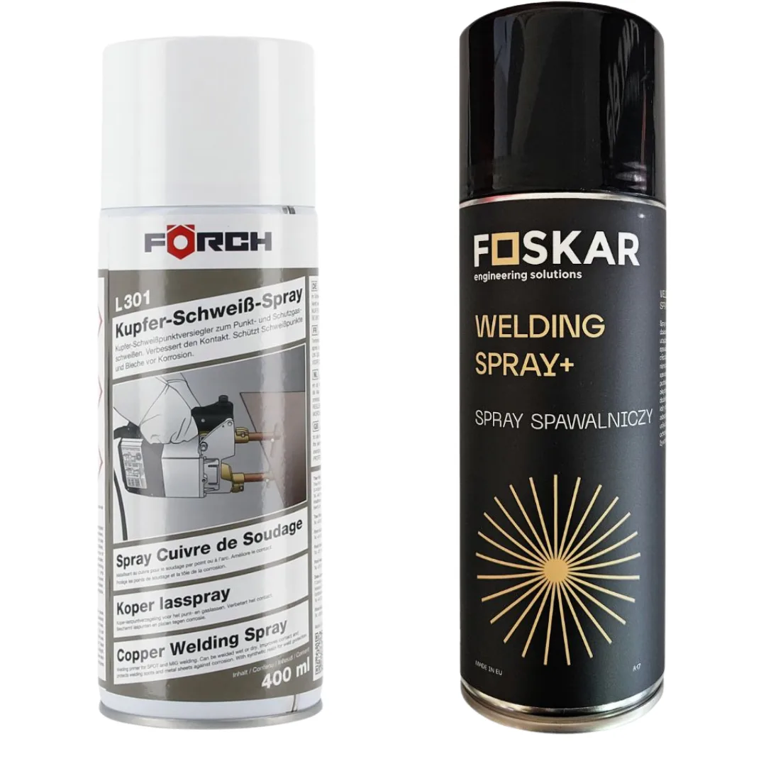 Forch CU-SPAW podkład spawalniczy spray L301 + FOSKAR Podkład spawalniczy WELDING SPRAY Aerozol 400ml