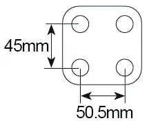 Wspornik lusterka - Sparex | zdjęcie 4 z 4 | 1745 | Motofarma.pl