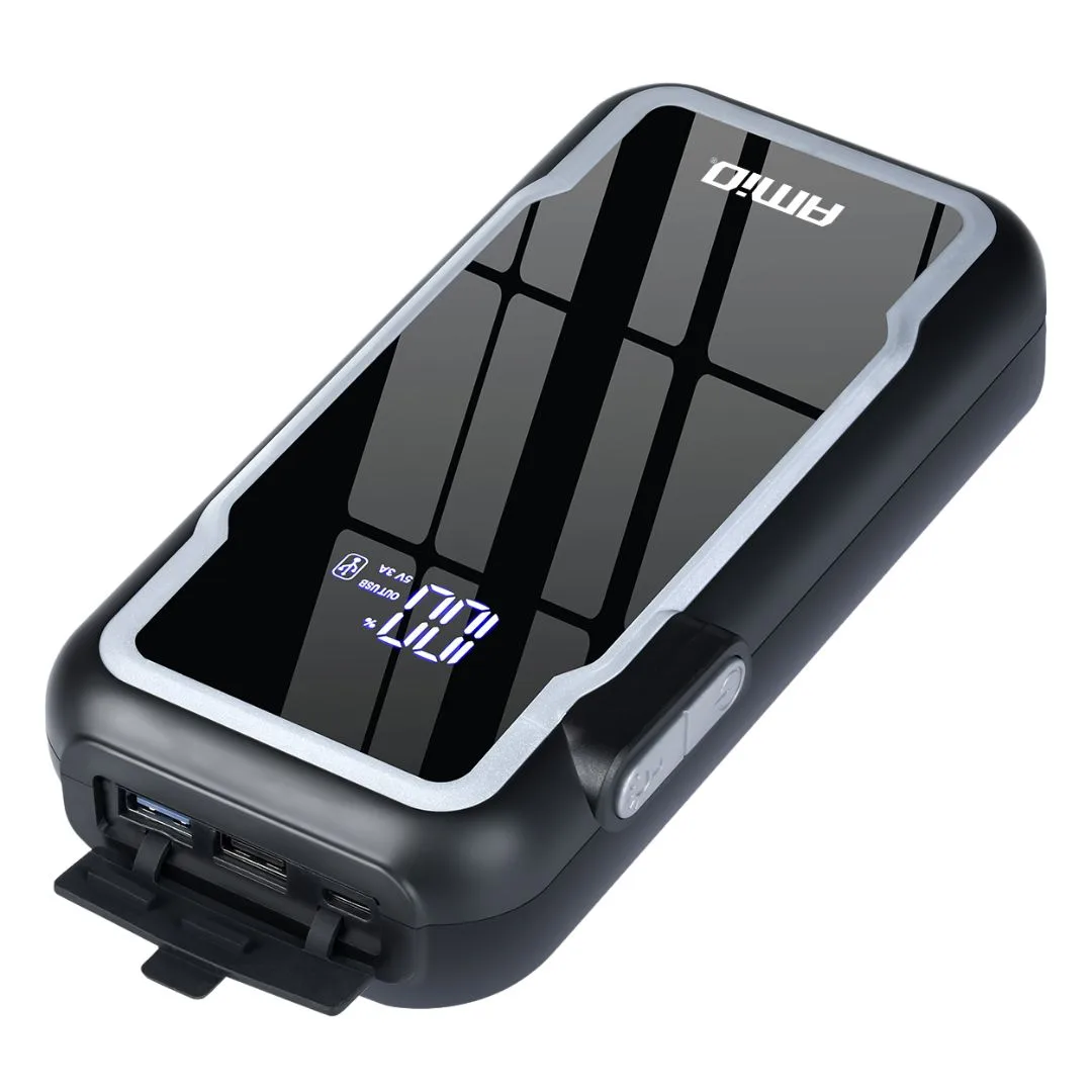 Urządzenie rozruchowe 4w1 booster powerbank kompresor latarka LED 12V 12Ah - Amio | zdjęcie 9 z 16 | A04677 | Motofarma.pl