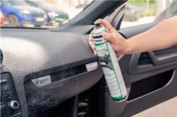 Aktywna pianka do tapicerki plastików szyb R555 XXL Mikrofibra do szyb